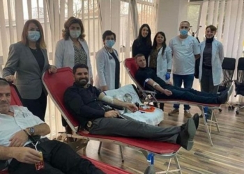 Pjesëtarët e Policisë së Kosovës vazhdojnë me dhurimin e gjakut