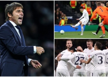 Antonio Conte debuton me fitore te Tottenhami në ndeshjen që u shënuan pesë gola dhe kishte tre kartonë të kuq