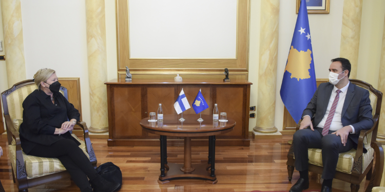 Konjufca vlerëson rolin e Finlandes në proceset e shtetndërtimit