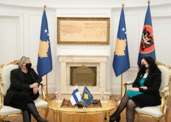 Osmani kërkon mbështetjen e Finlandës në rrugën evropiane