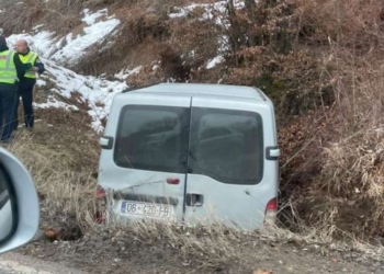 Vetëaksident tek Liqeni i Badovcit