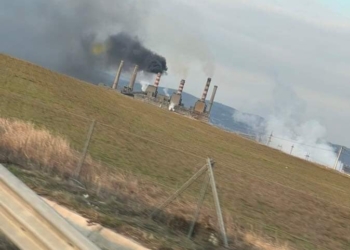 Ndotja e ajrit nga Termocentrali në Obiliq (Foto/video)
