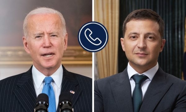 Presidenti i Ukrainës flet me Biden: Diskutuam për një koalicion kundër luftës