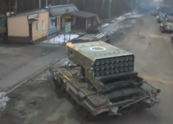 Rusia fut në Ukrainë baterinë e rëndë raketore “Solntsepek”