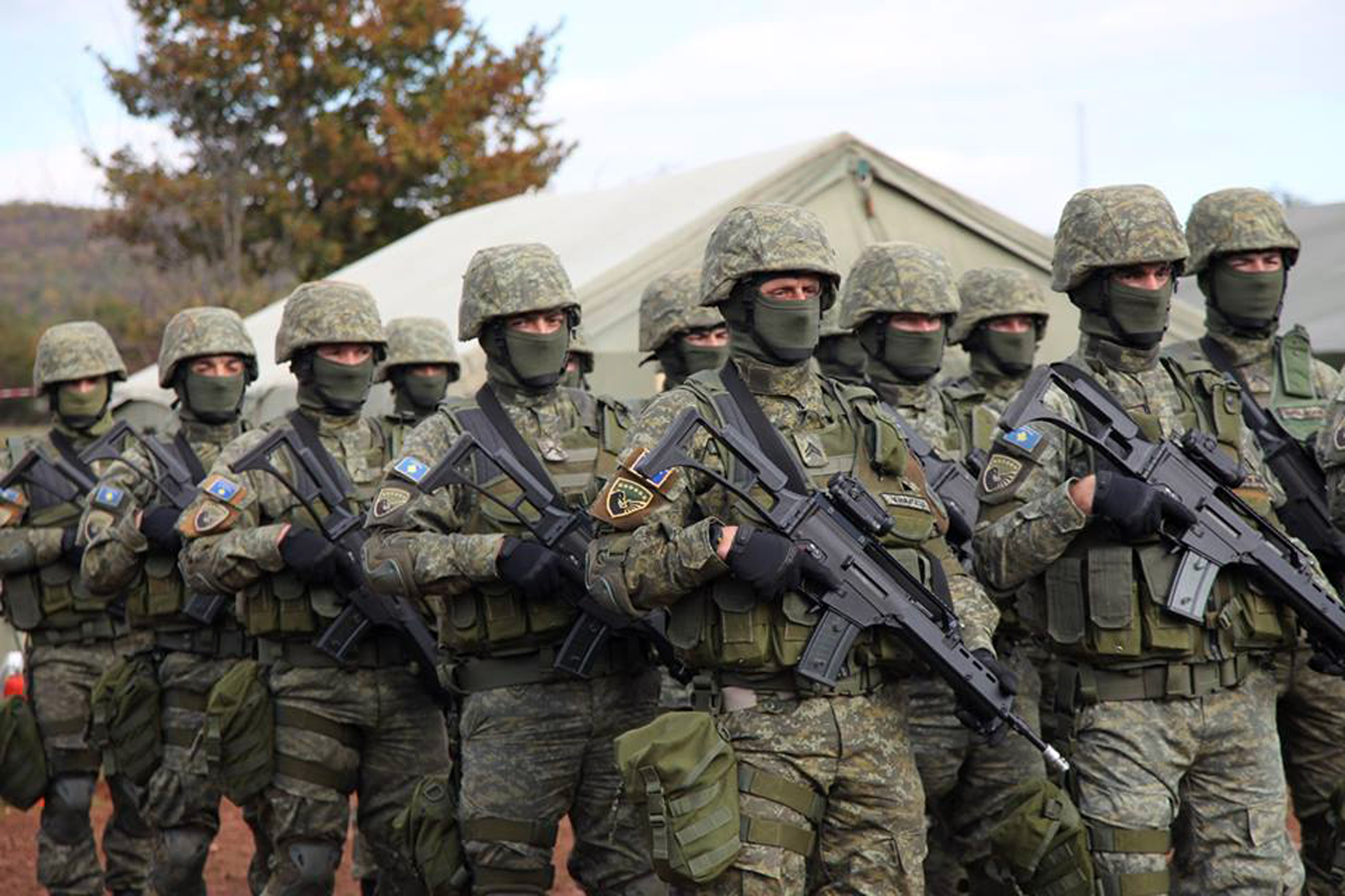 Ushtarët e FSK-së.