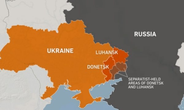 Rusia njeh pavarësinë e rajoneve separatiste brenda Ukrainës