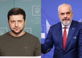 Rama pas bisedës me Zelenskyn: I shpreha gjithë solidaritetin e popullit shqiptar në Shqipëri e Kosovë