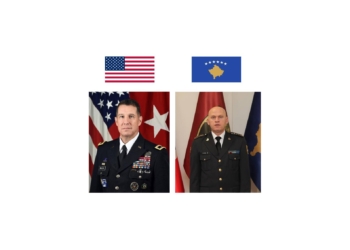 Bashkim Jashari dhe gjenerali amerikan koordinohen rreth sigurisë rajonale