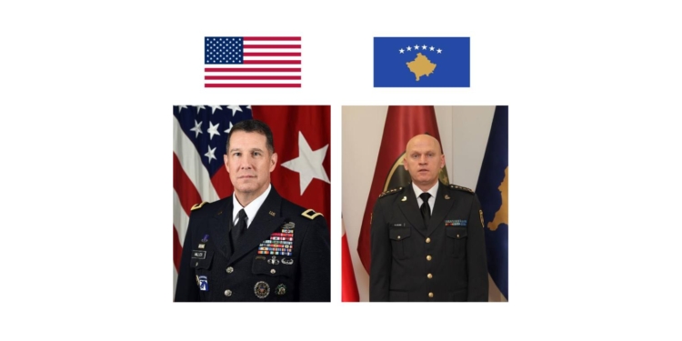 Bashkim Jashari dhe gjenerali amerikan koordinohen rreth sigurisë rajonale