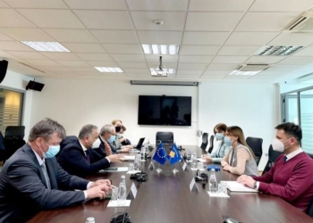 Haxhiu takohet me delegacionin e BE-së, diskutohen reformat në drejtësi