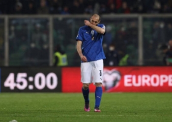 Chiellini reagon ashpër pas eliminimit të Italisë, flet edhe për të ardhmen e Mancinit