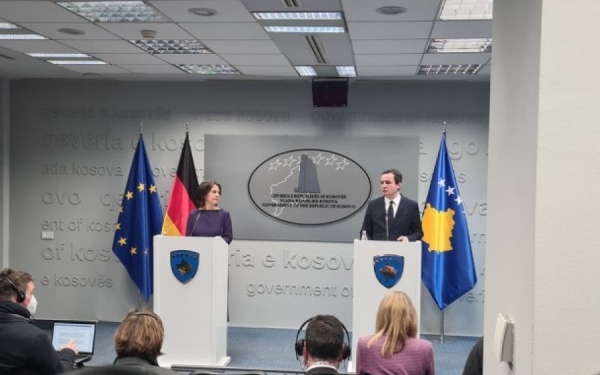 Kryediplomatja gjermane: Duhet përparim në dialogun Kosovë – Serbi