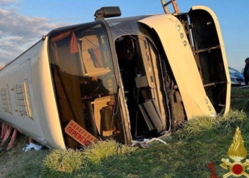 Përmbyset autobusi me 50 ukrainas në Itali, një i vdekur dhe disa të plagosur