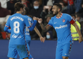 VIDEO/ Atletico Madrid me “5 yje”, karremi i rradhës ishte Vallecano