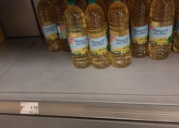 Në Kosovë pati ngritje të çmimeve, por sa kushton një litër vaj në Gjermani? (FOTO)