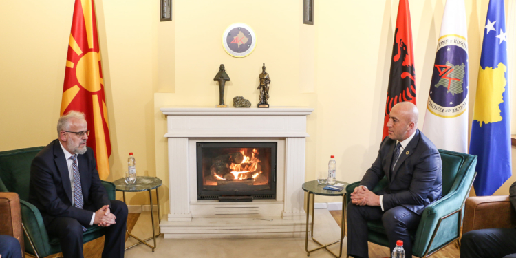 Haradinaj i kërkon Xhaferit mbështetjen e Maqedonisë për anëtarësimin e Kosovës në NATO