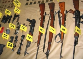 Gjatë vitit të kaluar u konfiskuan 1280 armë pa leje
