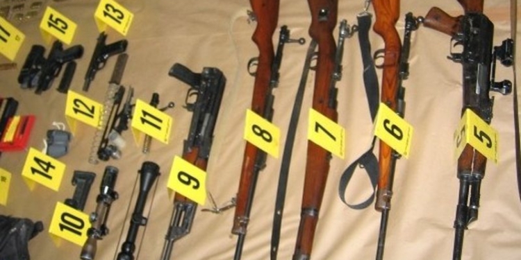 Gjatë vitit të kaluar u konfiskuan 1280 armë pa leje