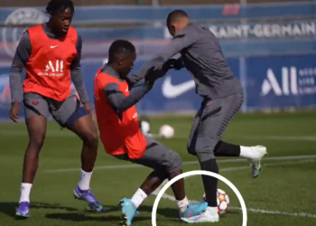 Kjo ishte ndërhyrja nga Gueye që mund ta lë Kylian Mbappen jashtë ndeshjes kundër Real Madrid