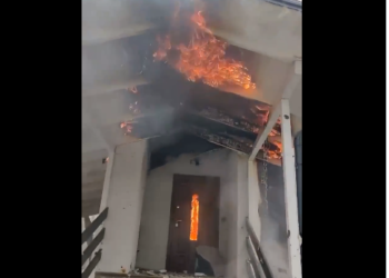 Pamje nga bombardimet e sotme në Kiev