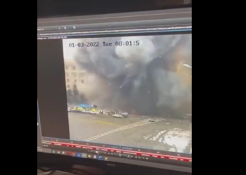 Shpërthim i fuqishëm në qendër të qytetit ukrainas Kharkivi