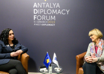 Osmani takohet me Sekretaren e Përgjithshme të OSBE-së