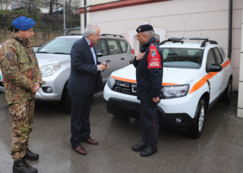 MSH-ja pranon automjet mjekësor donacion nga forcat italiane