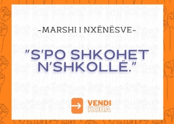 Nxënësit do të marshojnë me moton “S’PO SHKOHET N’SHKOLLË”