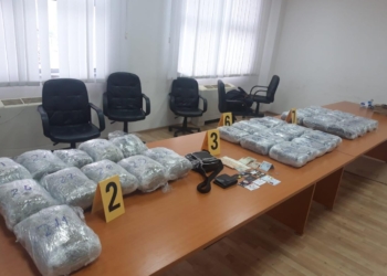 Pesë të arrestuar dhe 56 kg marihuanë të konfiskuara nga aksioni i policisë