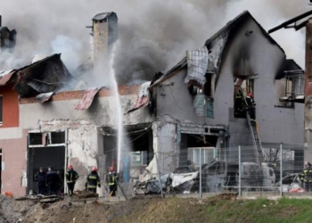 Pasojat e sulmit rus në Lviv përmes fotografive