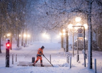 Borë dhe ngrica në Gjermani, kthehen temperaturat e dimrit