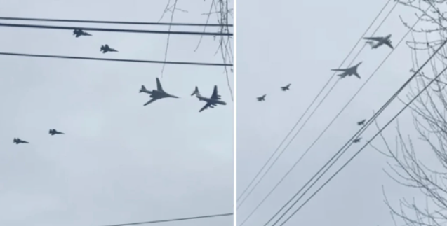 Bombarduesit bërthamorë rus fluturuan pranë kufirit me Ukrainën