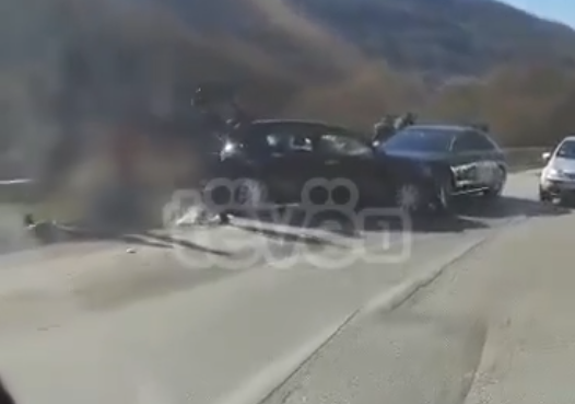 Aksident në rrugën Prishtinë – Gjilan, ka të lënduar