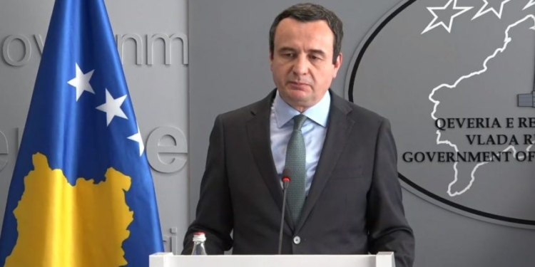 Kurti për raportimet rreth Dick Martyt: Është koha e fundit të reagojë QUINT-i në Beograd dhe BE-ja