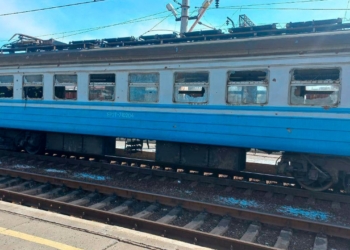 Shefi i hekurudhave: Stacioni hekurudhor në Ukrainën lindore është granatuar nga forcat ruse