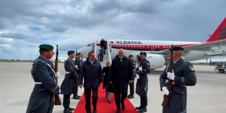 Rama në Gjermani me ftesë të kancelarit Scholz