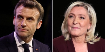 Emmanuel Macron dhe Marine Lepen