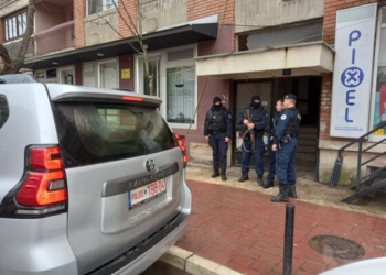 Pamje nga aksioni i Njësisë Speciale në Mitrovicën Veriore