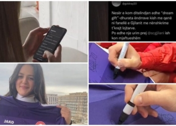 Tifozja kërkon “dhuratën e ëndrrave”, Gjilani bën befasinë duke ia plotësuar!