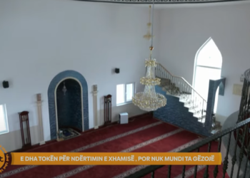 E dha tokën për ndërtimin e xhamisë, por nuk mundi ta gëzoj