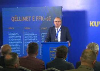 I vetmuar në ‘luftë’, Agim Ademi del fitimtar dhe fiton mandatin e dytë për kryetar të FFK-së