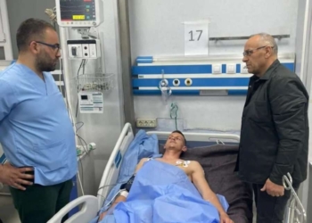 Agim Ademi viziton në spital futbollistin që pësoi arrest kardiak