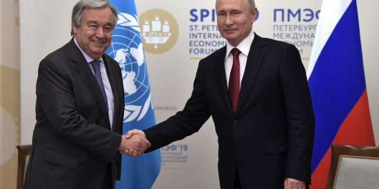 Guterres do të takohet me Putinin në Moskë