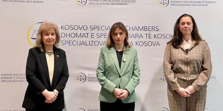 Haxhiu takohet me kryetaren e Dhomave të Specializuara, Ekaterina Trendafilova