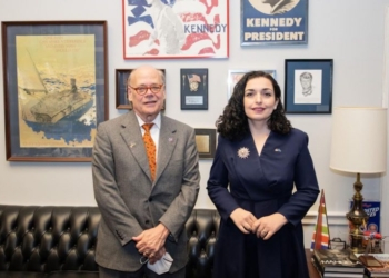 Presidentja Osmani takohet me Ben Cardin dhe kongresisti Steve Cohen