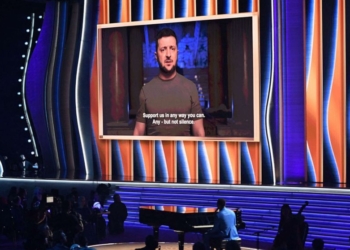 Fjalimi i presidentit Zelenskyy në “Grammys 2022”