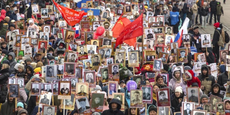 Parada e Ditës së Fitores Ruse përmes fotografive