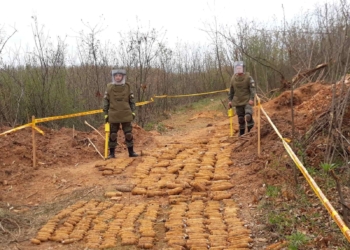 Njësiti i deminimit i FSK-së gjen mbi 1 mijë municione që i përkasin Luftës së Dytë Botërore