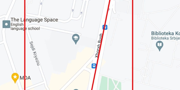 Më 9 maj “Ditën e Evropës” në Prishtinë do të mbyllet rruga George Bush dhe Garibaldi