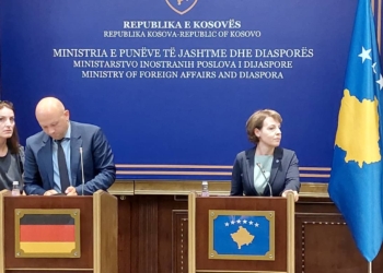 Ministrja Gërvalla ka pritur në takim Emisarin gjerman për Ballkanin Perëndimor